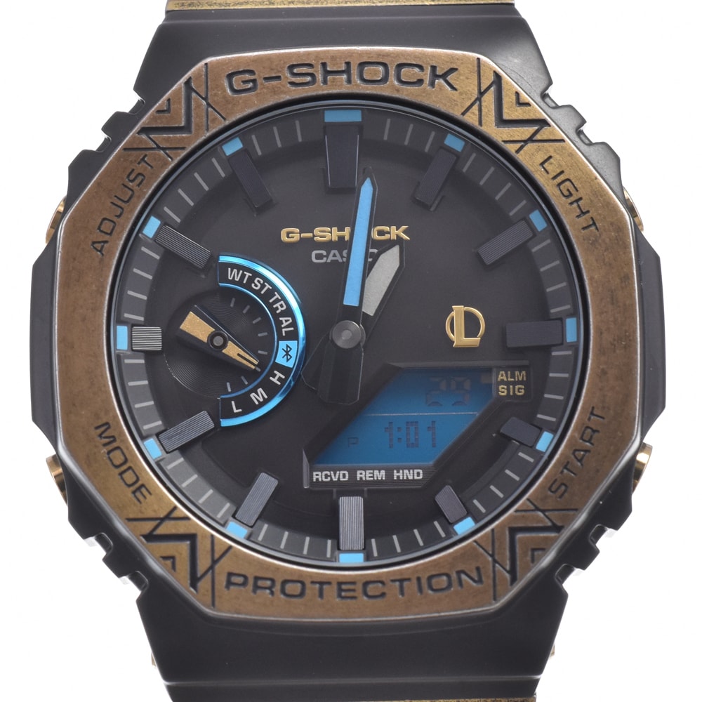 カシオ CASIO GM-B2100LL-1AJR G-SHOCK LOL コラボレーションモデル ブラック ソーラー メンズ 美品 腕時計 N#151097