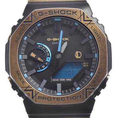 カシオ CASIO GM-B2100LL-1AJR G-SHOCK LOL コラボレーションモデル ブラック ソーラー メンズ 美品 腕時計 N#151097