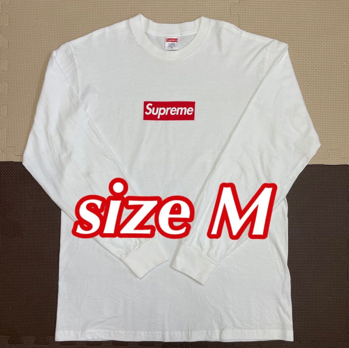 Supreme Box Logo L/S Tee "White"
