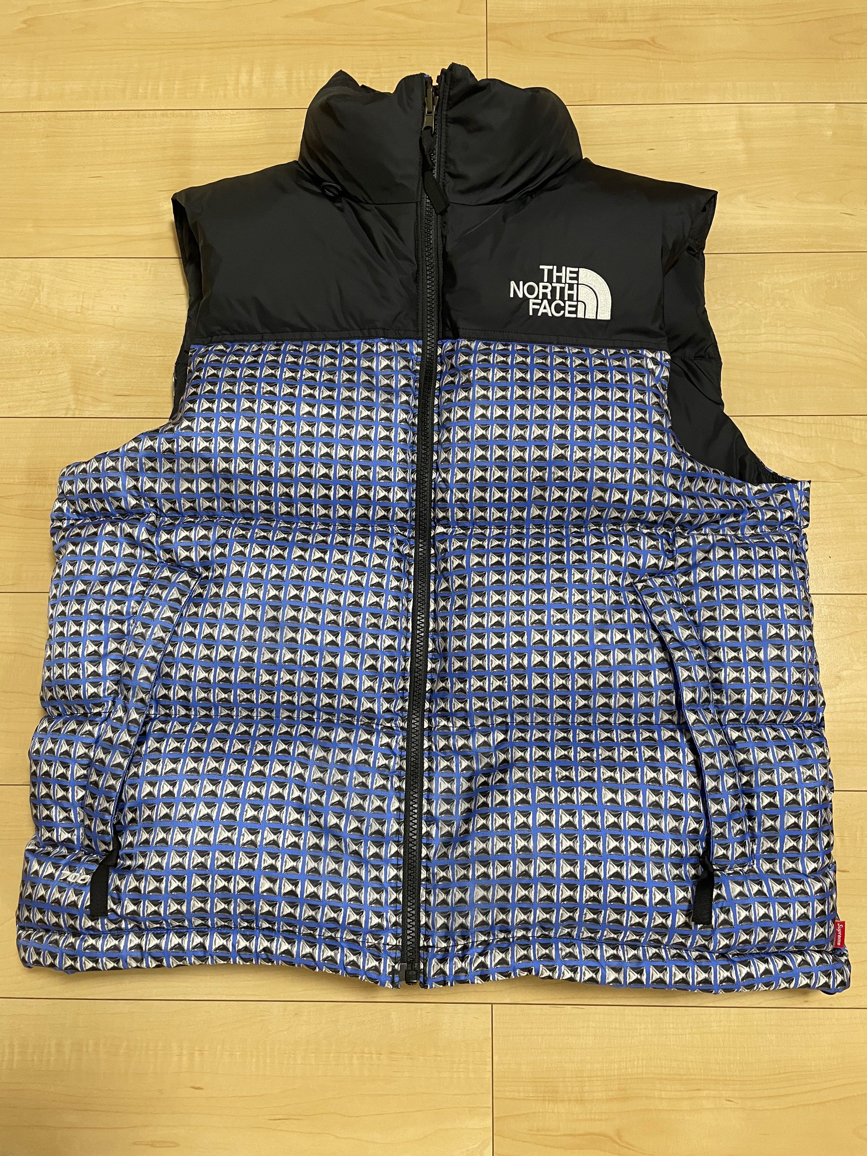 Supreme x The North Face Studded Nuptse Vest "Royal"