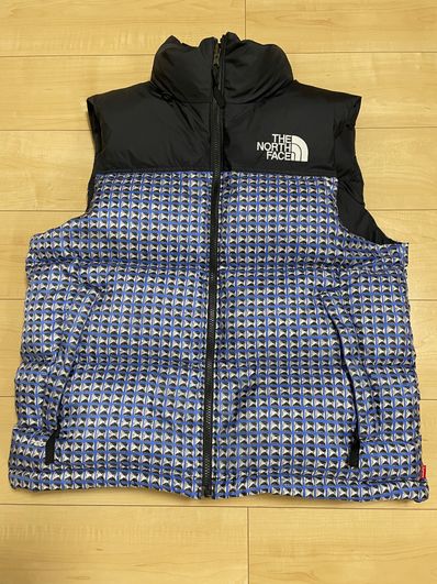 Supreme x The North Face Studded Nuptse Vest "Royal"