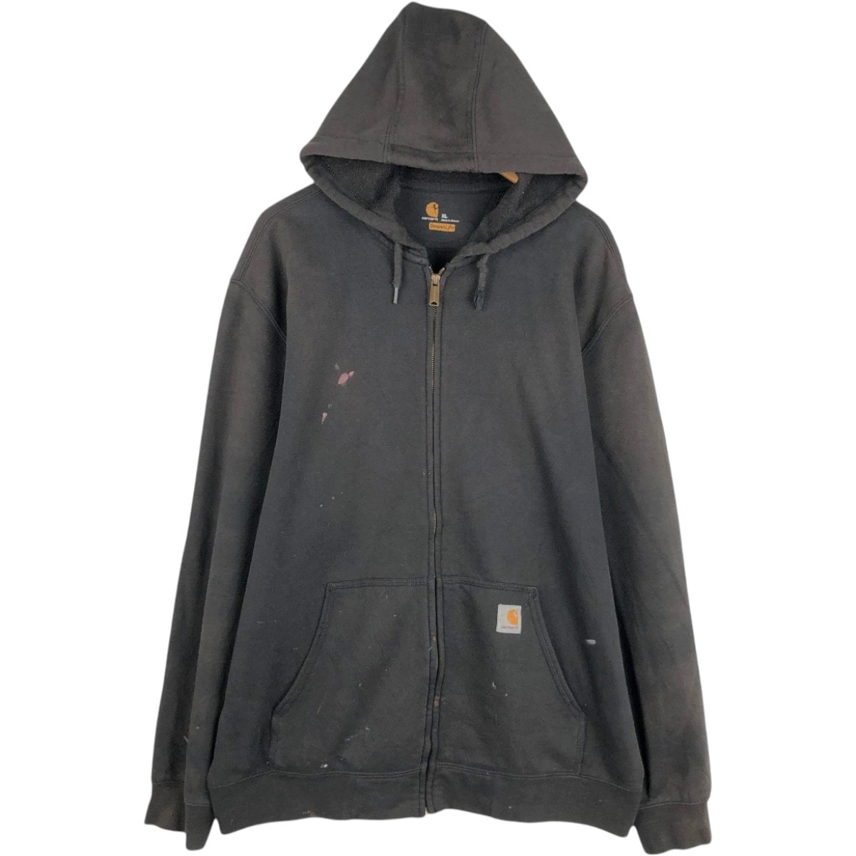 古着 カーハート Carhartt ORIGINAL FIT スウェットフルジップパーカー メンズXL相当/eaa676044