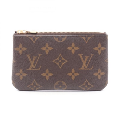 ルイ・ヴィトン LOUIS VUITTON ポシェット クレ モノグラム キーケース アクセサリー PVC メンズ レディース ブラウン系 M13559 【中古】