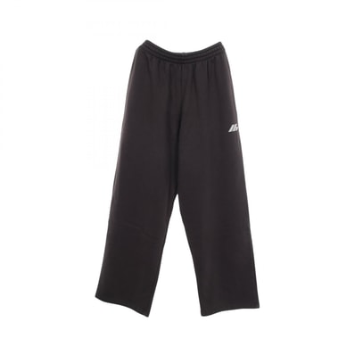 バレンシアガ BALENCIAGA バギー パンツ 衣料品 ボトムス コットン メンズ レディース ブラック系 【中古】