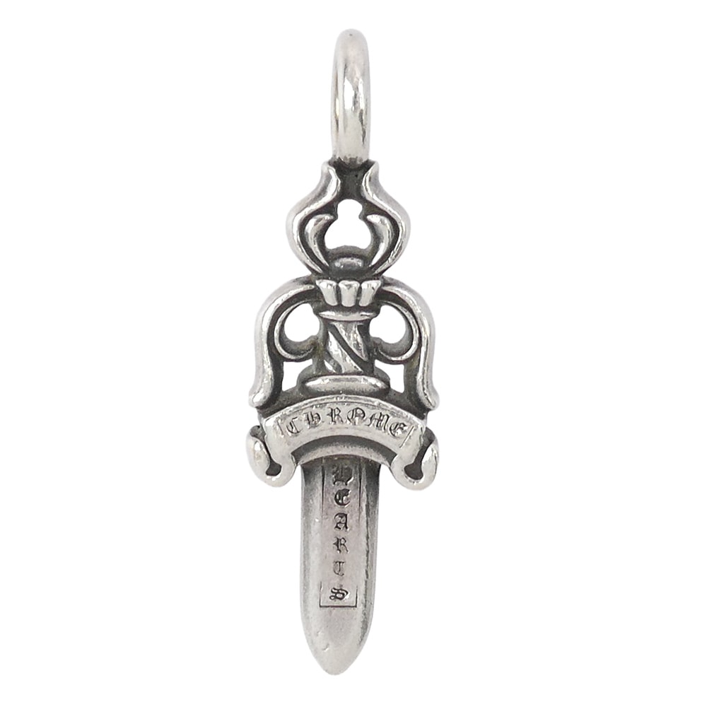 Chrome Hearts Double Dogger Pendant "Silver"