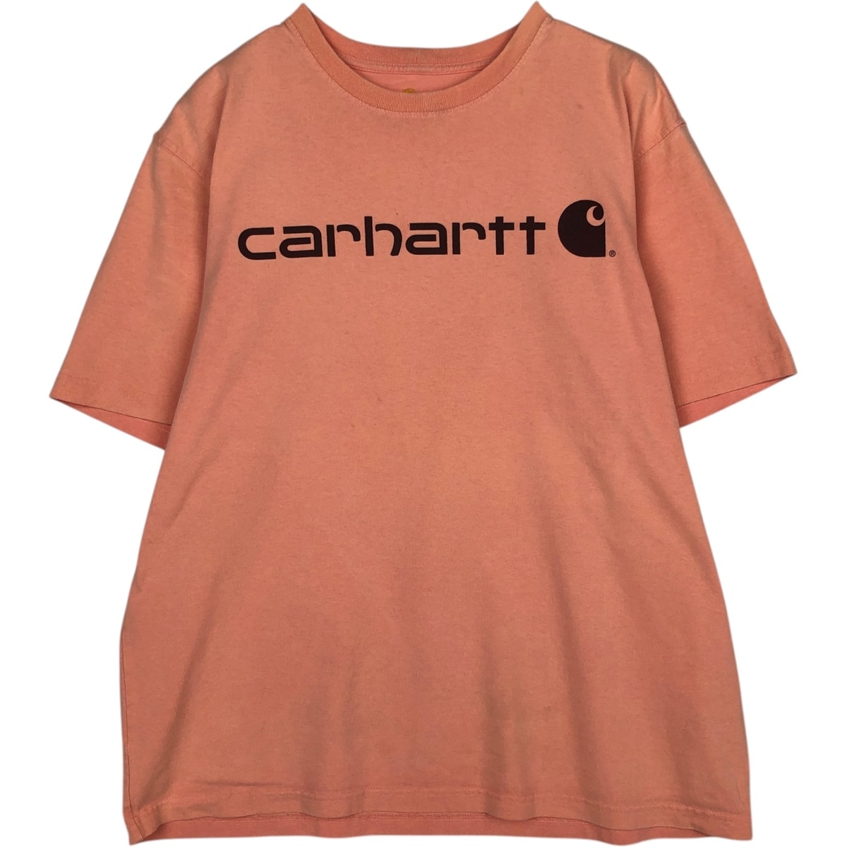 古着 カーハート Carhartt ORIGINAL FIT 半袖 ロゴTシャツ メンズL相当/eaa661646