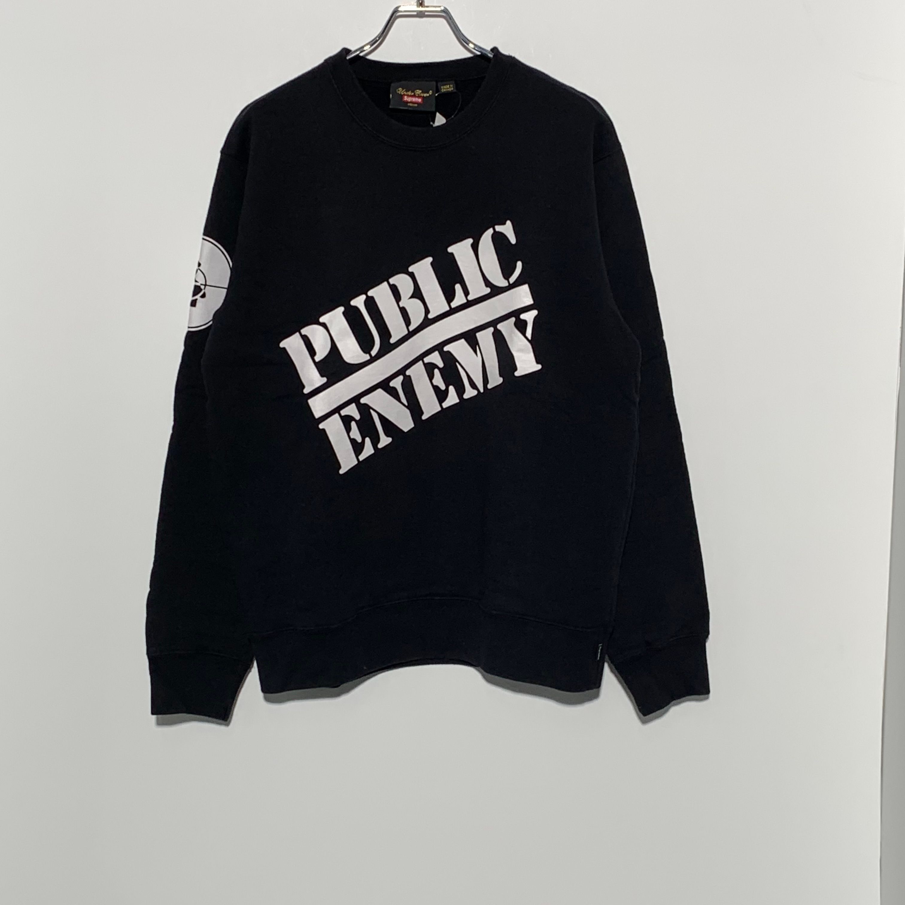 Supreme Undercover Public Enemy Crewneck Sweatshirt "Black"