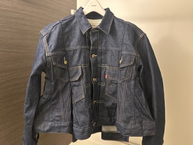 sacai x LEVI'S Women's Denim Jacket "Indigo"
