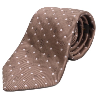 ルイヴィトン ドット&モノグラム柄 シルク