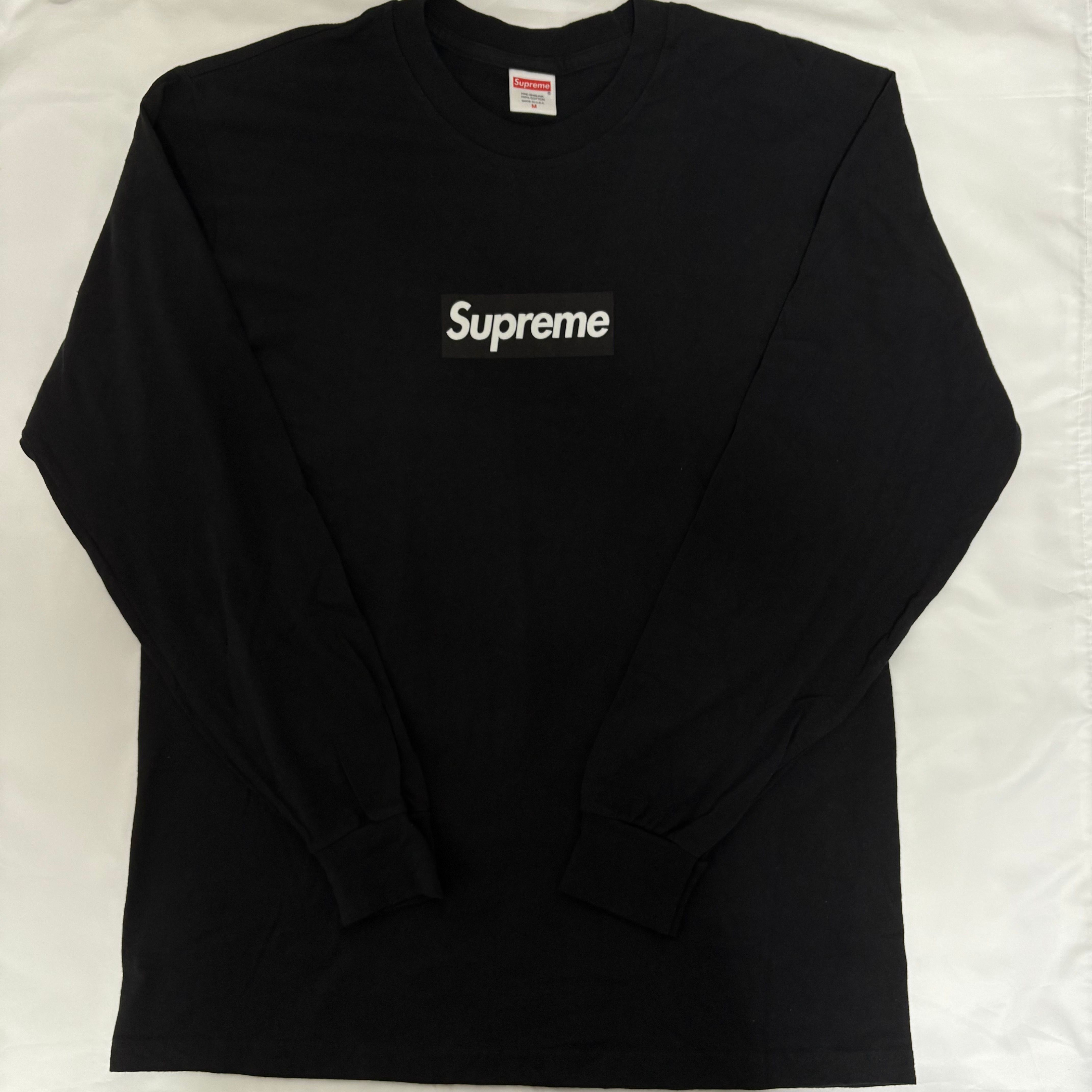 Supreme Box Logo L/S Tee "Black"