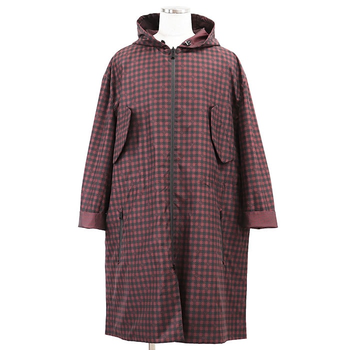 FENDI コート　FFズッカ FENDI 美品 フェンディ ズッカ柄 ミンクファー チェスターコート