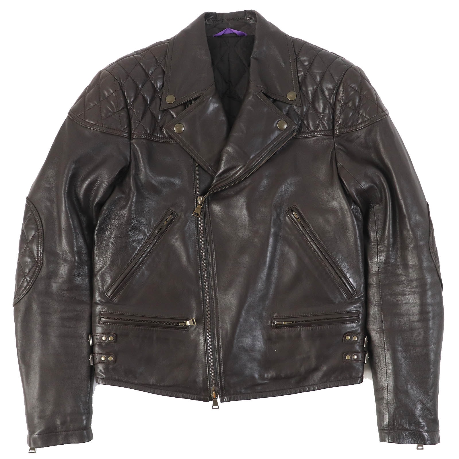 美品 ポールスミスコレクション
 レザージャケット ダークブラウン メンズ M