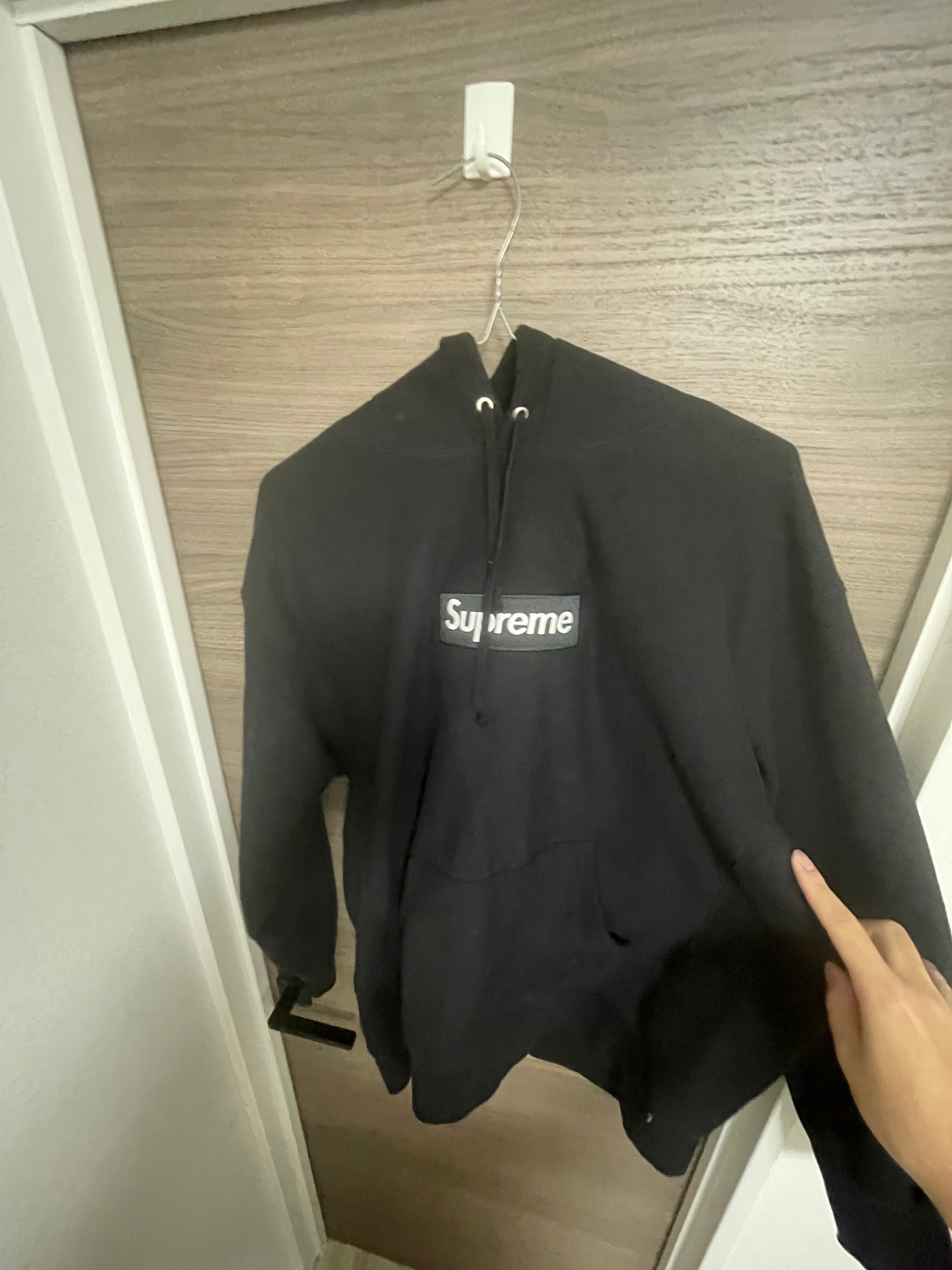 Supreme Box Logo Hooded Sweatshirt "Black" (21FW)