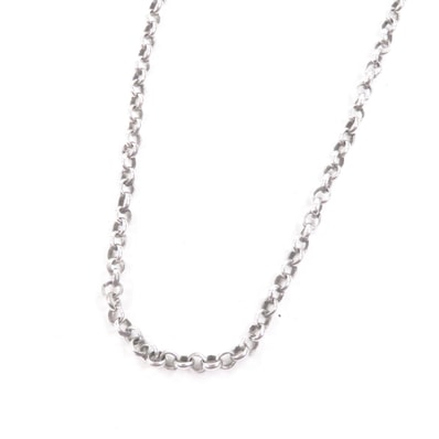 美品 クロムハーツ ネックレス NECKCHAIN R20 シルバー