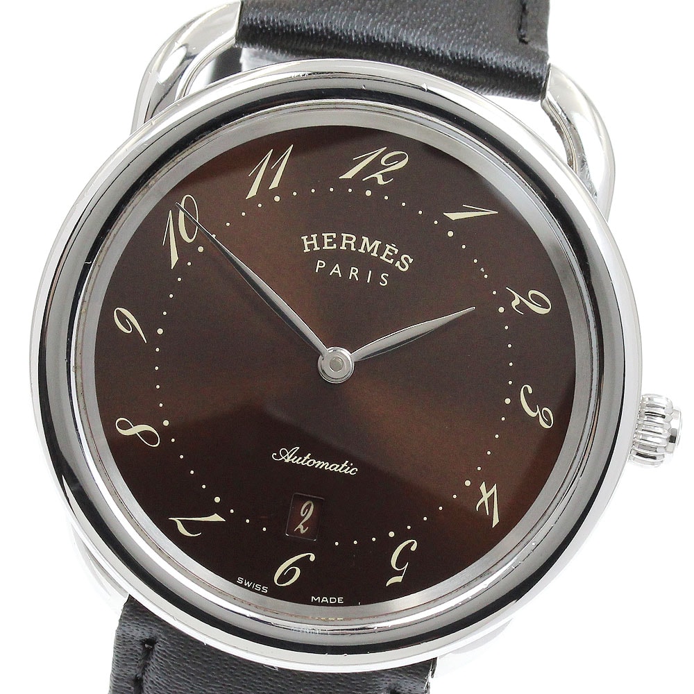 エルメス アルソー デイト AR7.710 自動巻き メンズ 【中古】