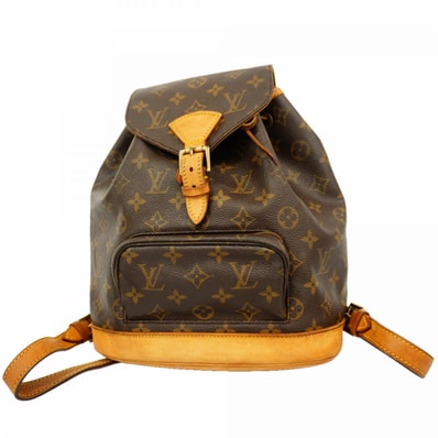 【6db2110】ルイヴィトン リュック・デイパック モノグラム モンスリMM M51136 ブラウン【中古】レディース