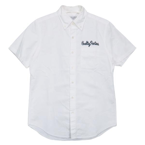 WACKO MARIA ワコマリア Guilty Parties B.D. S/S SHIRT 13SS-OX-MG501-1 ギルティーパーティーズ ボタンダウン シャツ ショートスリーブ 半袖 ホワイト サイズM
