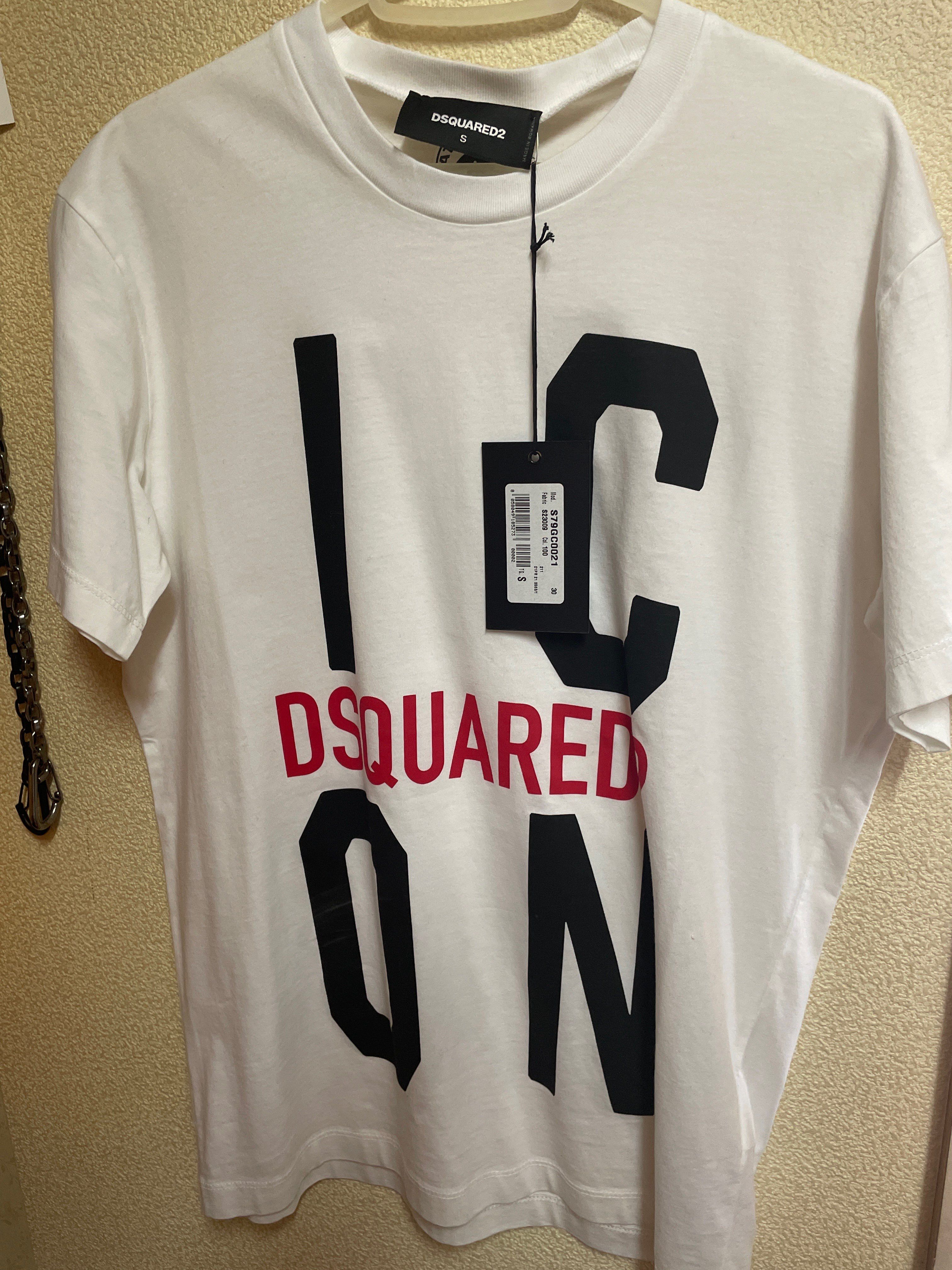 DSQUARED、タグ付き新品未使用Tシャツsサイズ