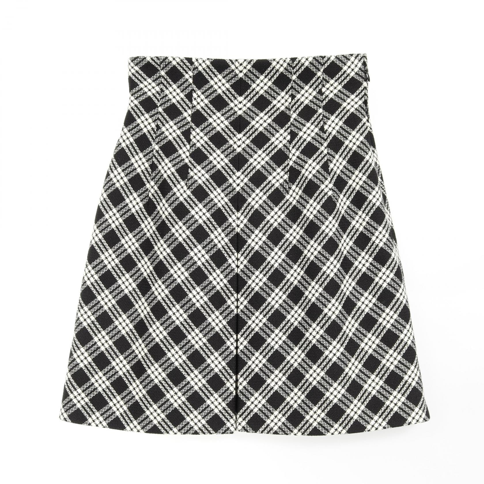 ディオール Dior スカート 衣料品 ボトムス ウール レディース ブラック系 / ホワイト系 【中古】