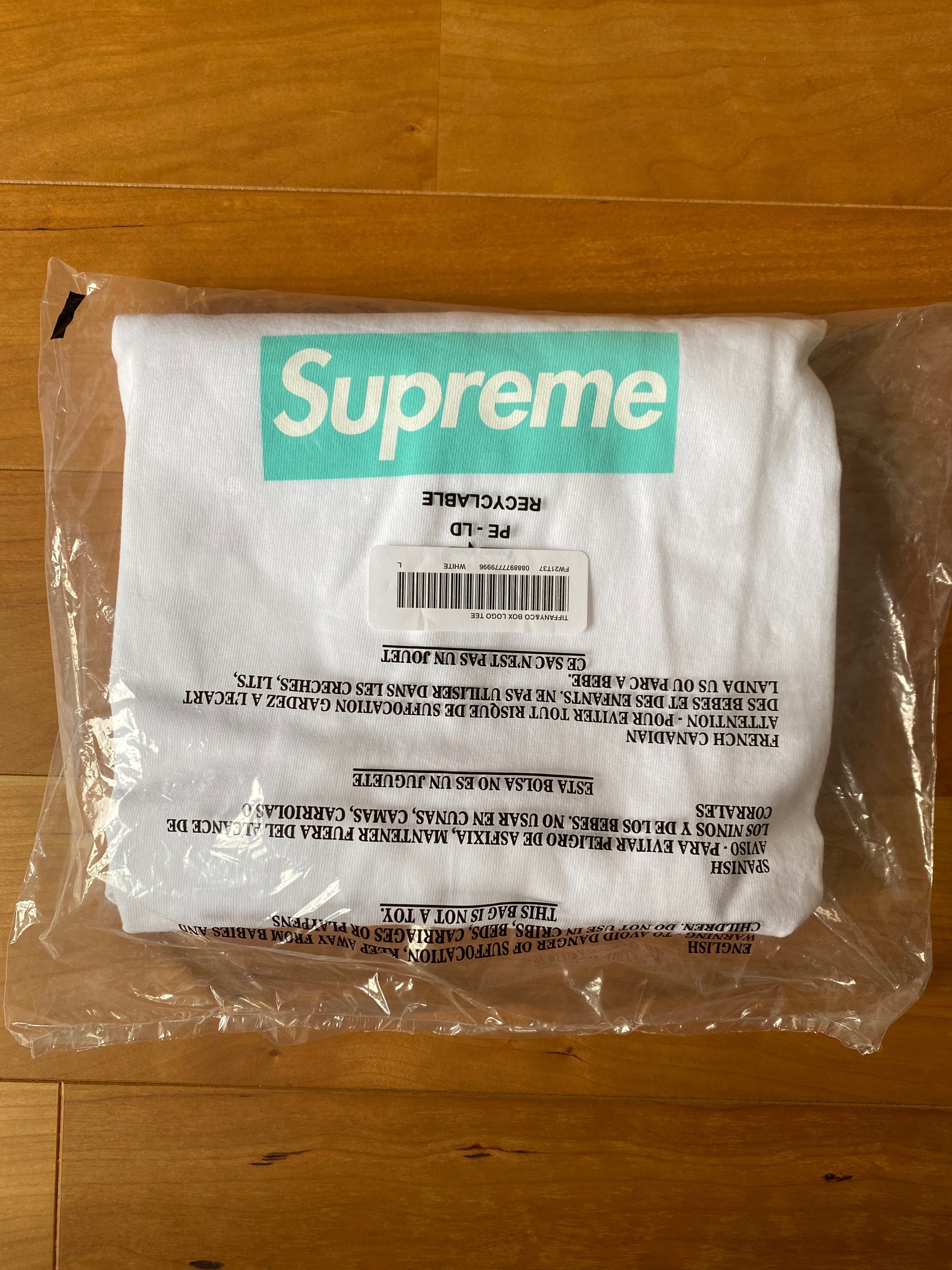 Supreme / Tiffany & Co. Box Logo Tee "White"