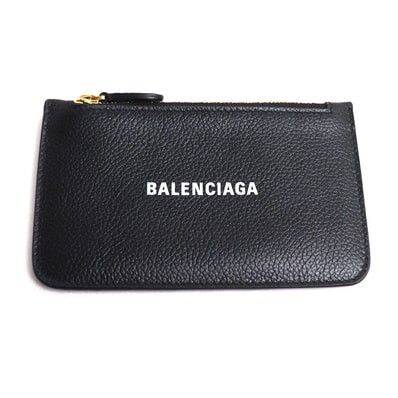 BALENCIAGA バレンシアガ コインケース フラグメントケース ブラック 5942141IZIM1090 ユニセックス【中古】【美品】