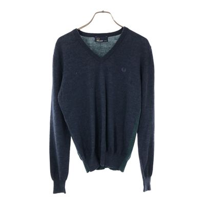 FRED PERRY 長袖 Vネック セーター