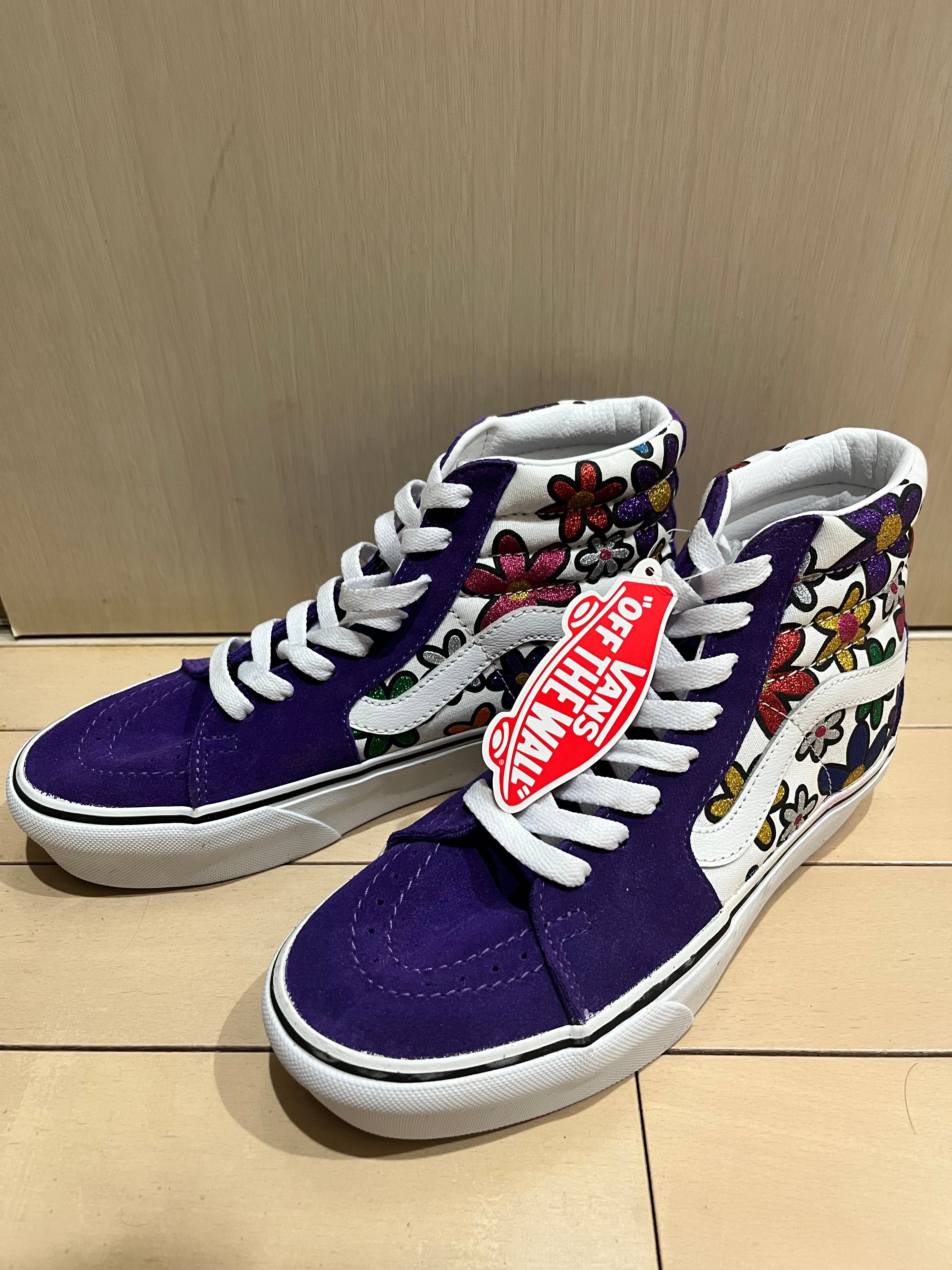 Vans SK8-Hi Platform グリッターデイジー