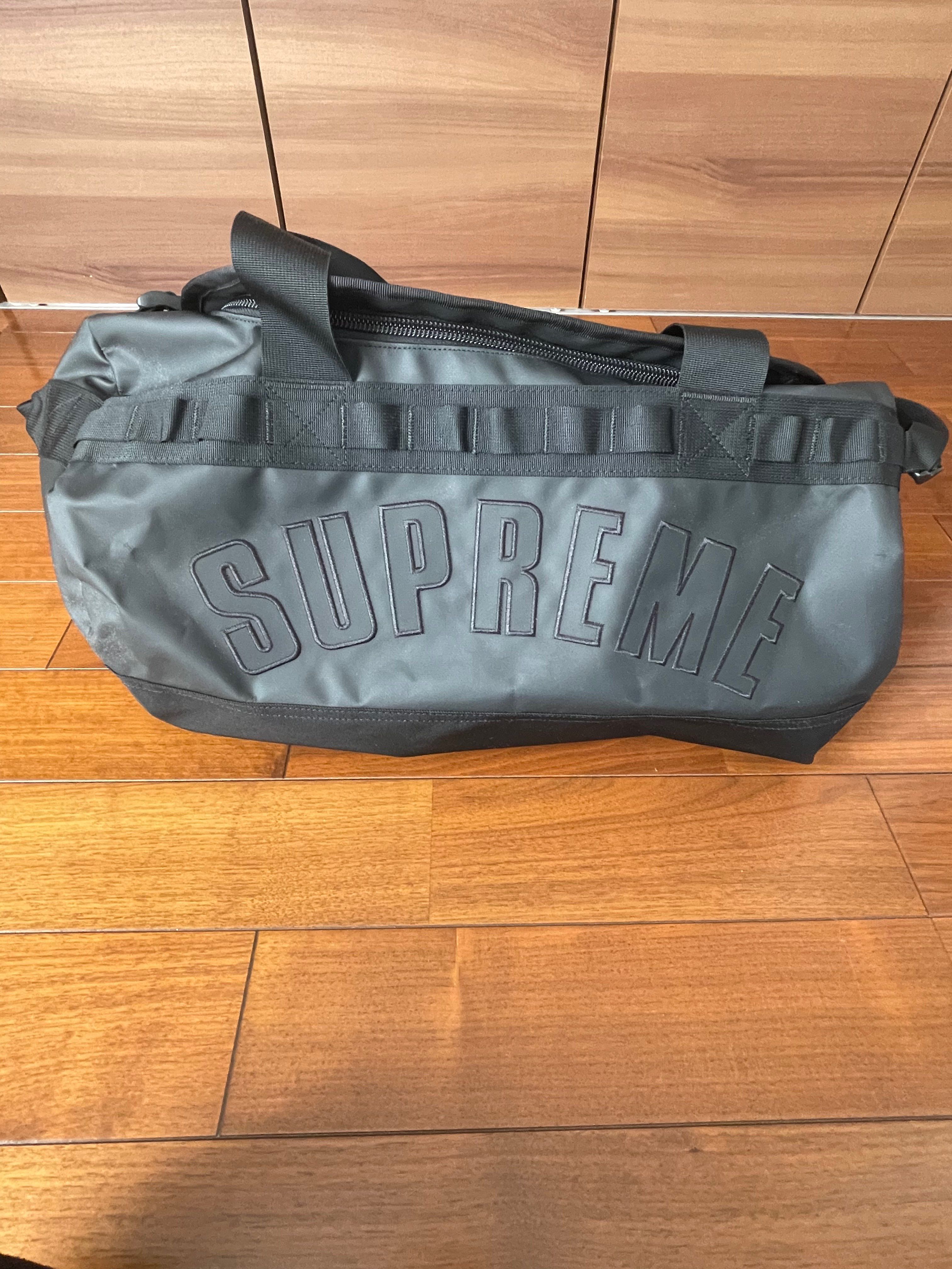 Supreme x The North Face Arc Logo Base Camp Duffle Bag "Black"