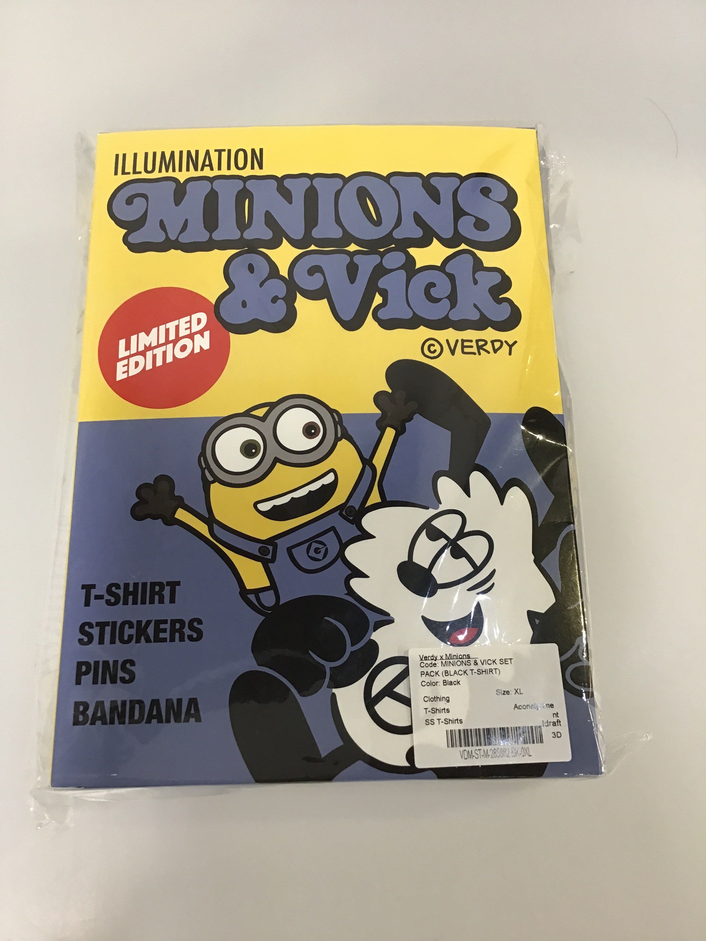 verdy minions set pack