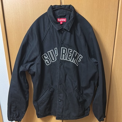 Supreme Arc Denim Coaches Jacket "Black"