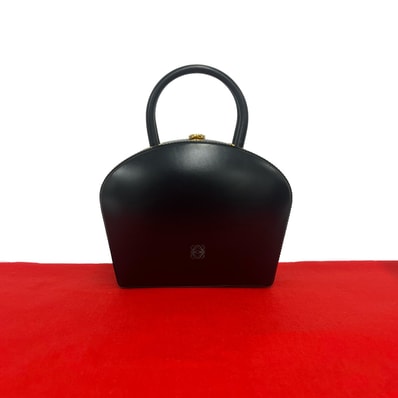 LOEWE ロエベ レザー ハンドバッグ ブラック
47707