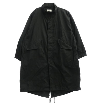 HYKE ハイク モッズコート 17461-0103 N/C TYPE M-65 FIELD COAT コットンナイロンオックスフォード モッズコート ブラック系 3【美品】【中古】