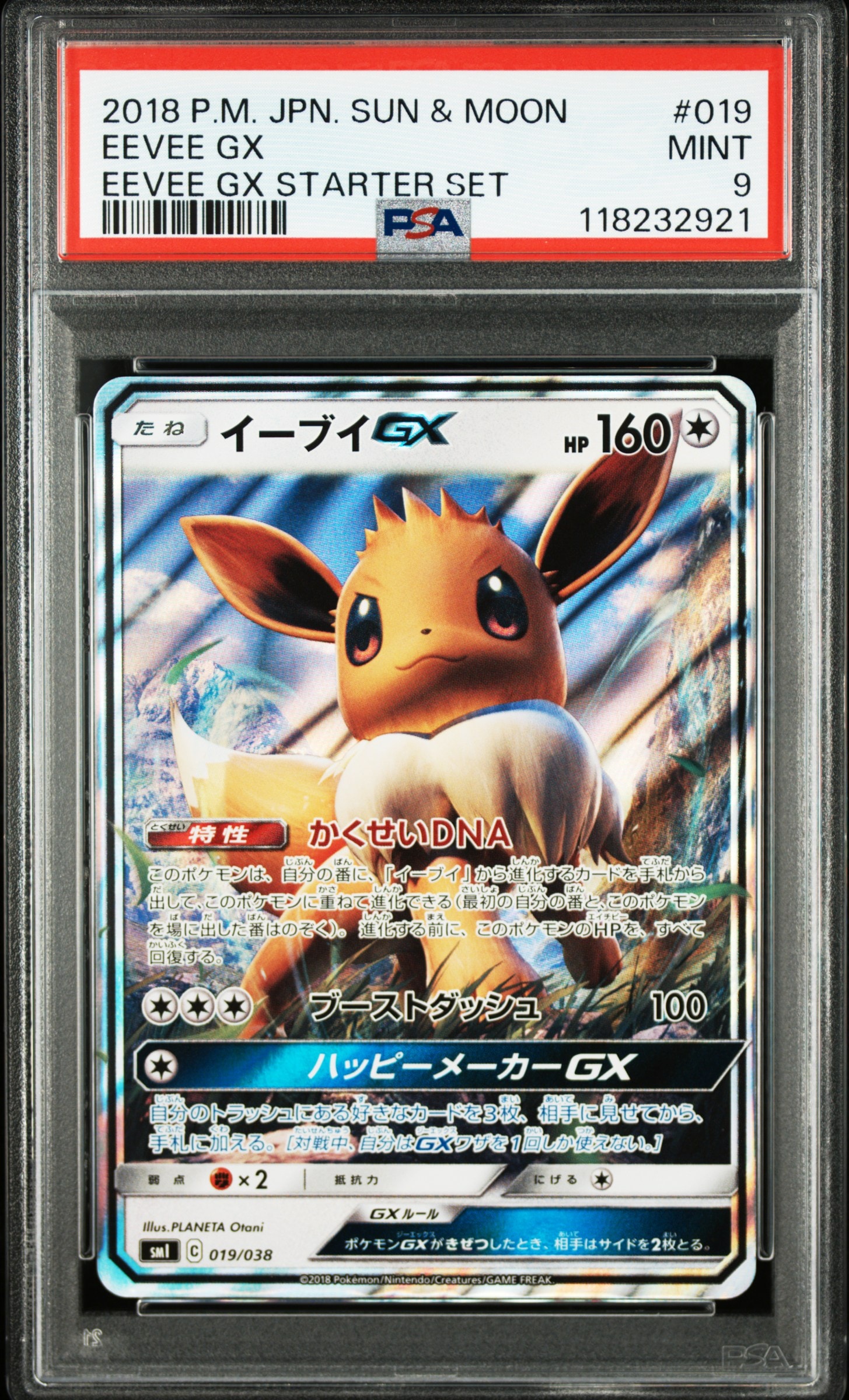 イーブイGX [SMI 019/038](スターターセット「炎のブースターGX・水のシャワーズGX・雷のサンダースGX」)