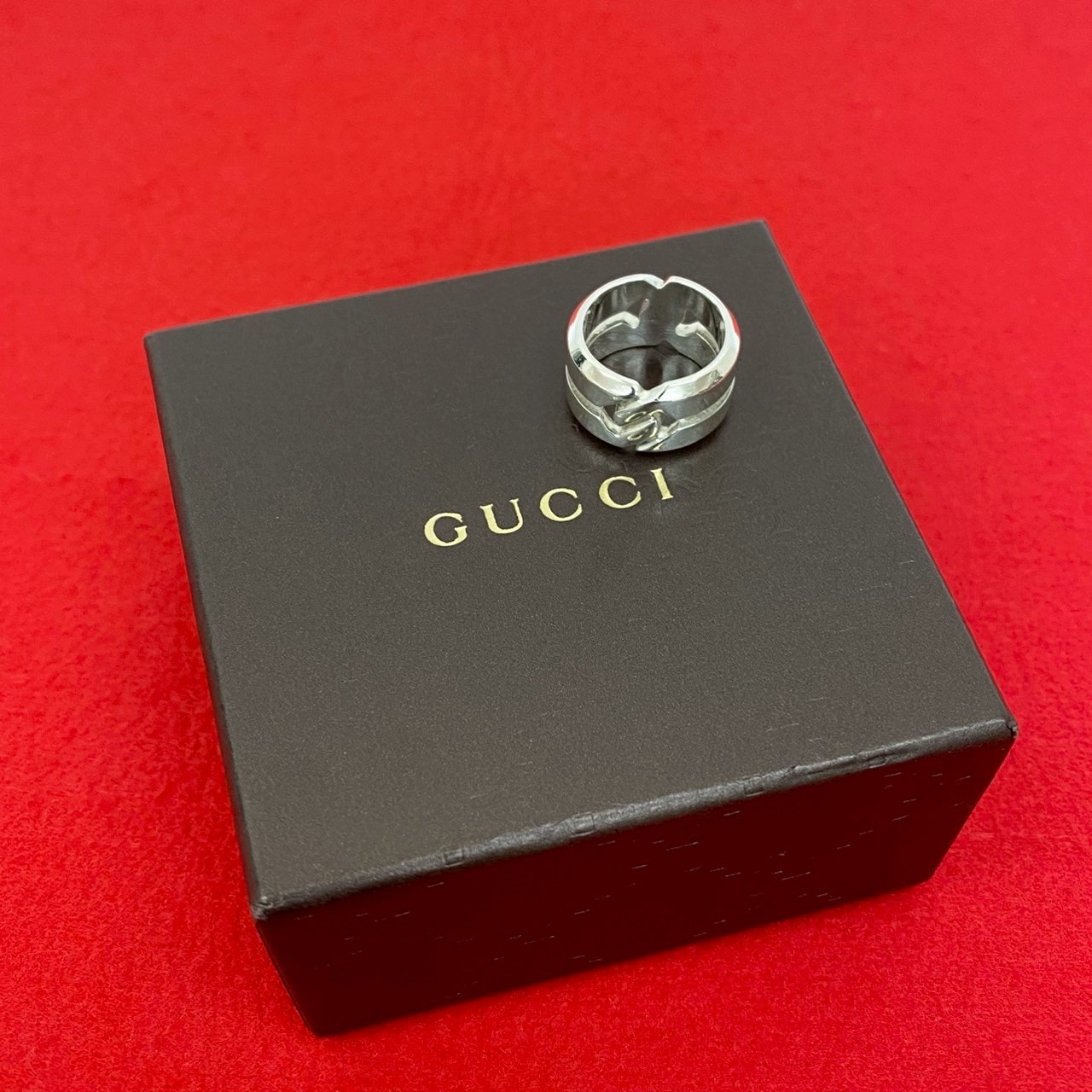 B (目立った傷や汚れなし)】GUCCI グッチ ノット インフィニティ