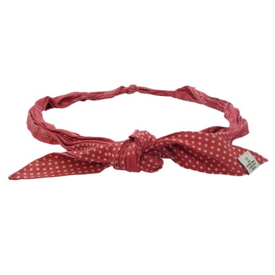 VISVIM ビズビム 14SS 0114103003014 BANDANA BELT MINI HERRINGBONE バンダナ ベルト ミニ ヘリンボーン レッド系【中古】