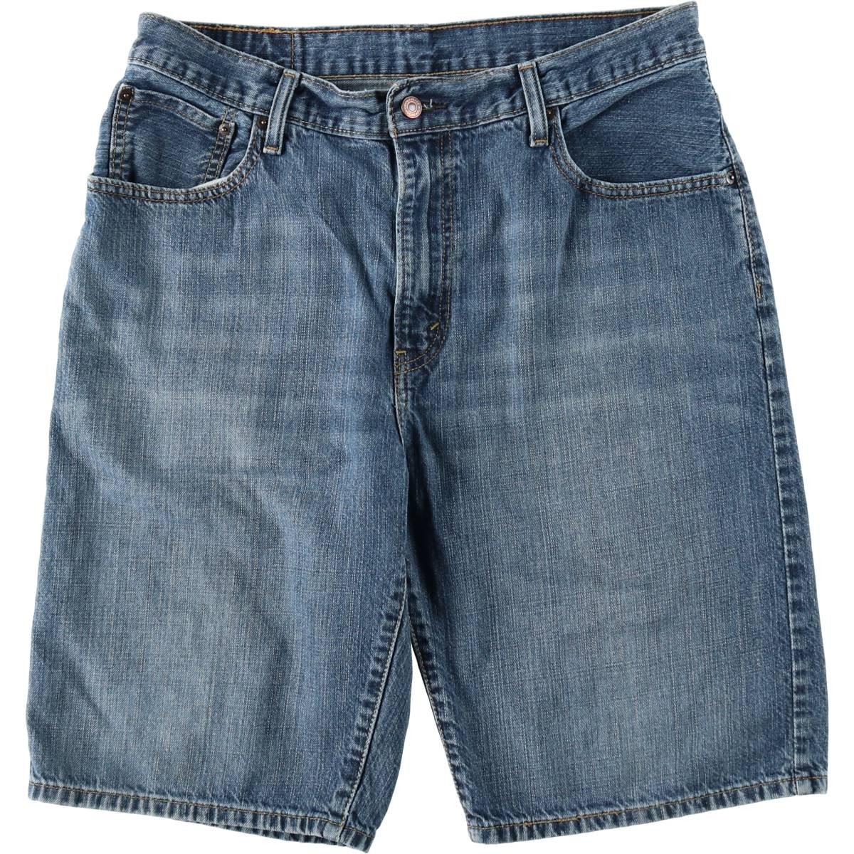 古着 リーバイス Levi's 569 LOOSE STRAIGHT デニムショーツ ハーフパンツ ジョーツ メンズw36相当/eaa644155