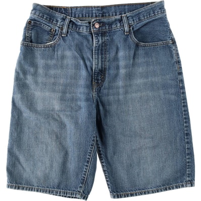 古着 リーバイス Levi's 569 LOOSE STRAIGHT デニムショーツ ハーフパンツ ジョーツ メンズw36相当/eaa644155