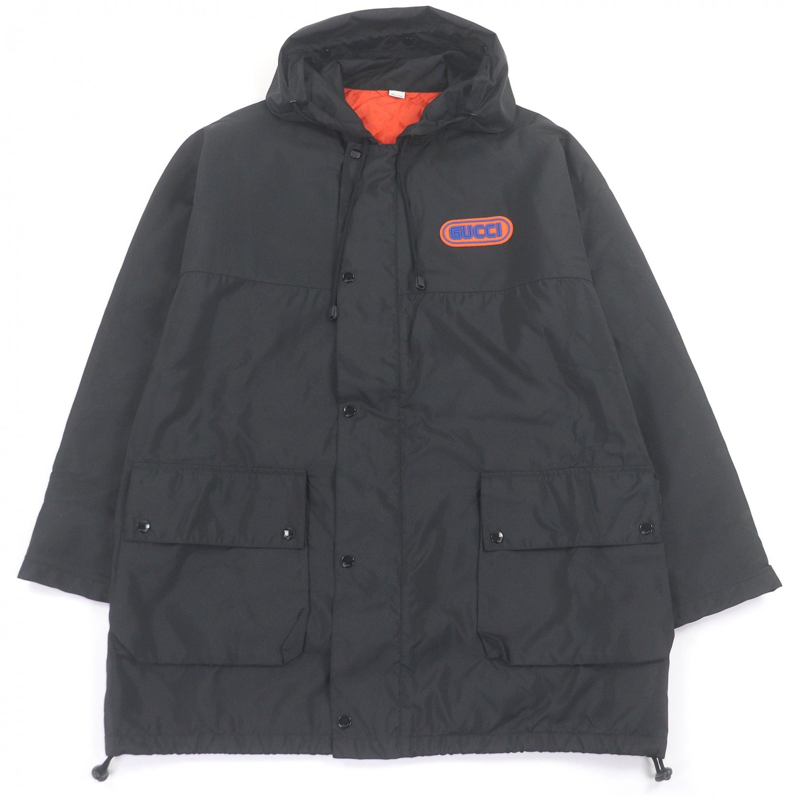 美品 グッチ コート Sega Pool Patch Nylon Jacket