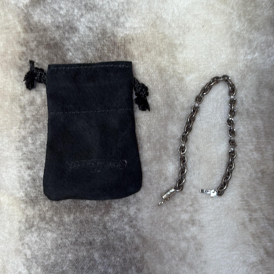 Chrome Hearts Paper Chain Bracelet "Silver"
