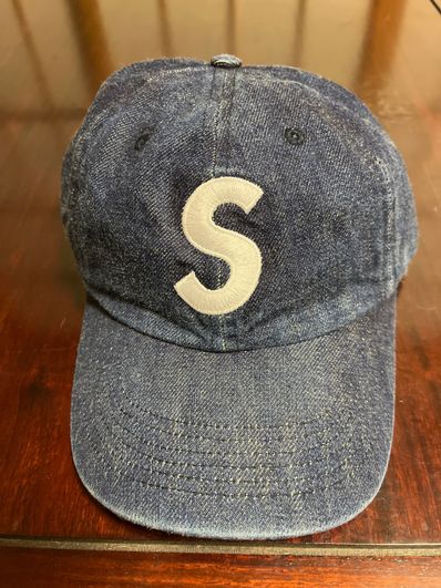 Supreme Kevlar Denim S Logo 6-Panel "Indigo"