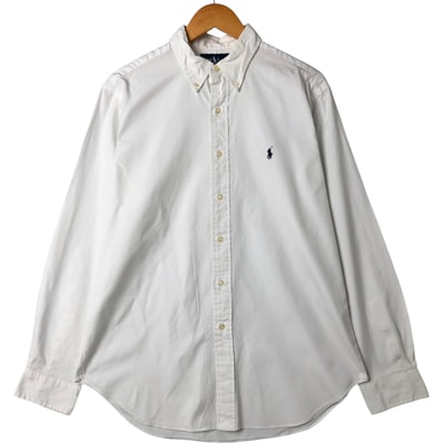 古着 ラルフローレン Ralph Lauren CLASSIC FIT 長袖 ボタンダウンシャツ メンズL相当/eaa548348
