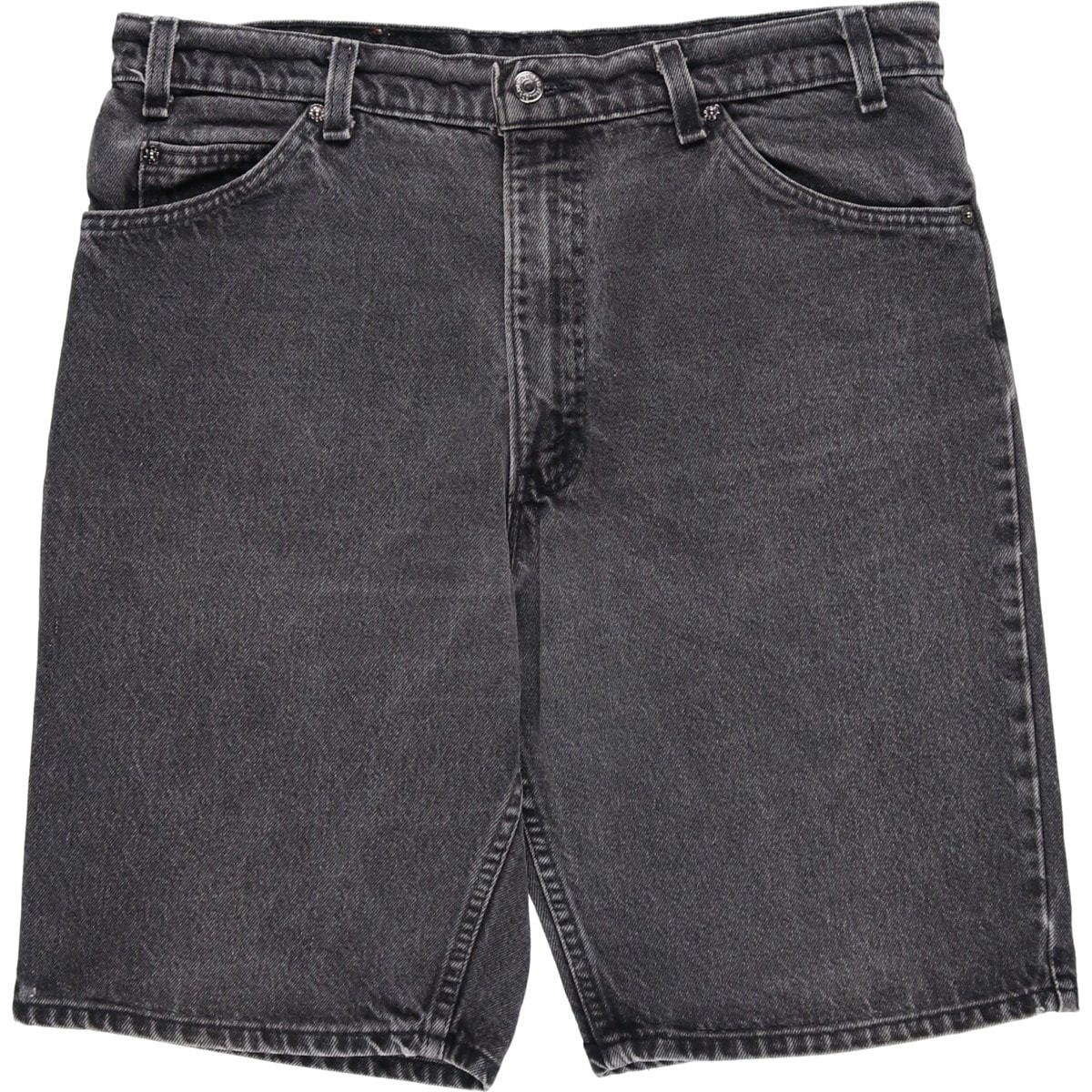 古着 90年代 リーバイス Levi's 550 オレンジタブ ブラックデニムショーツ ハーフパンツ ジョーツ USA製 メンズw36相当 ヴィンテージ/eaa627212