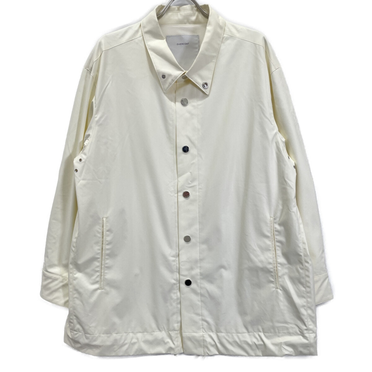 オーバーコート ﾎﾜｲﾄ S22T07S-KMEL ﾄﾞﾛｯﾌﾟｼｮﾙﾀﾞｰｺｰﾄ 2