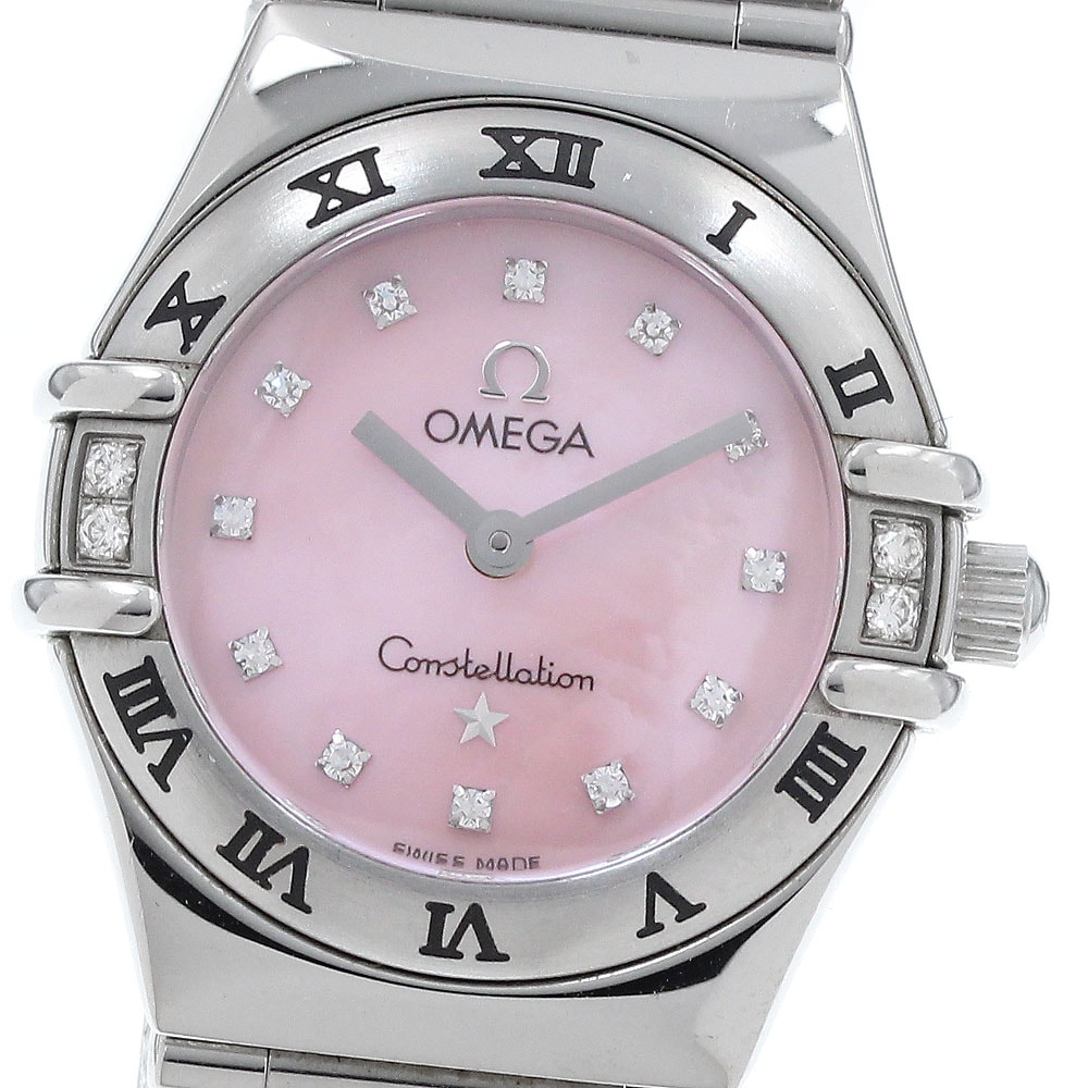 オメガ コンステレーション ミニ マイチョイス レディース 【中古】