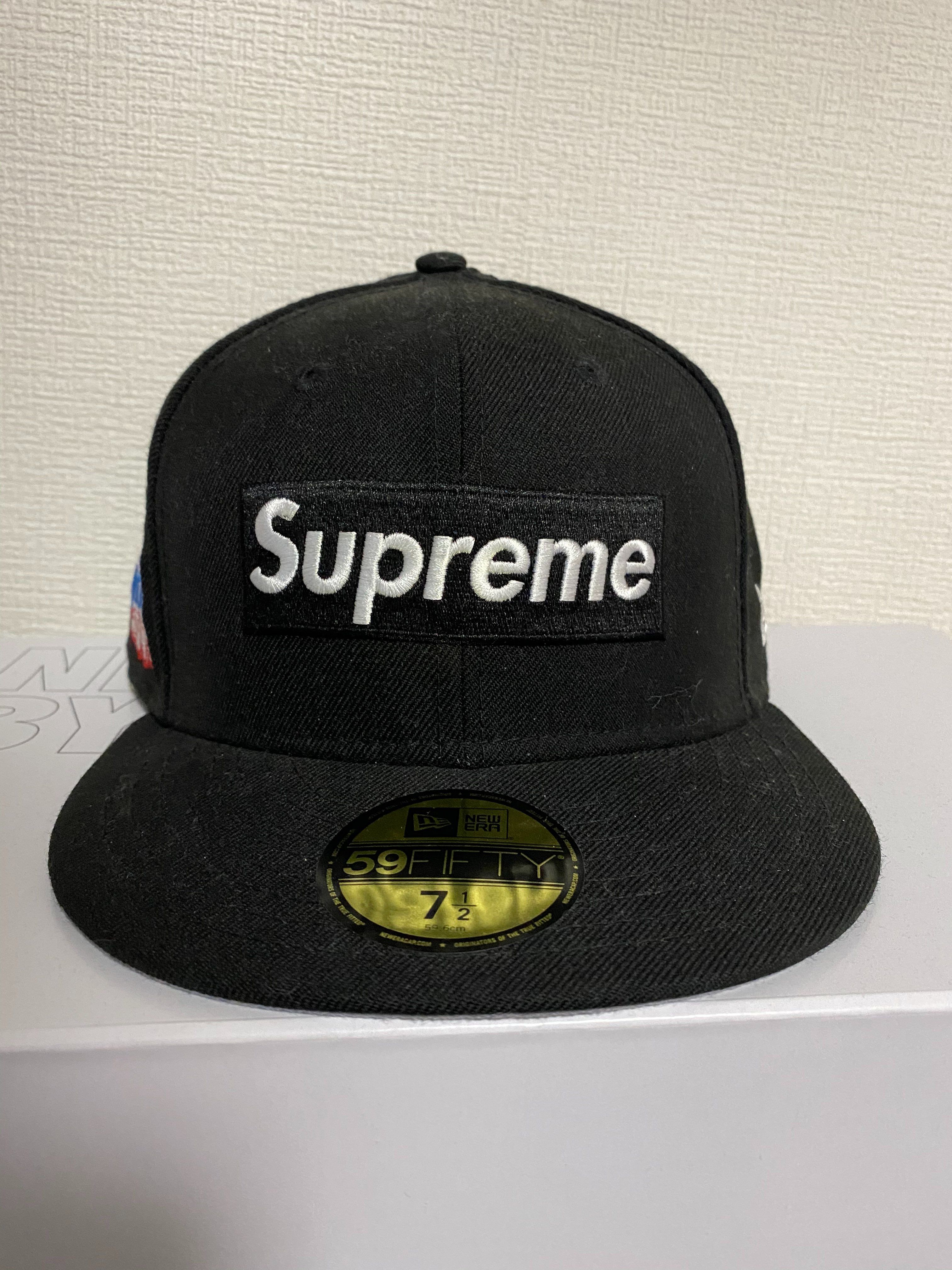 Supreme World Famous Box Logo New Era® "Black"