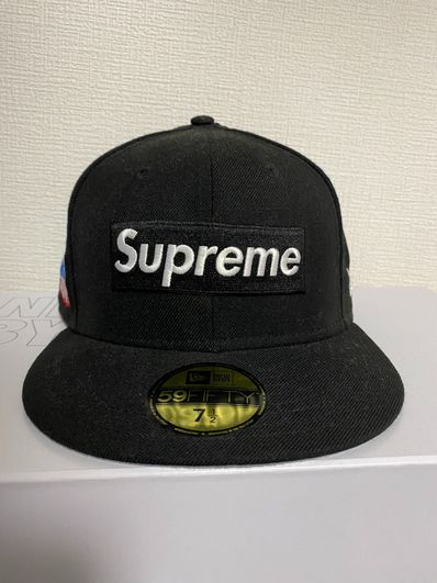 Supreme World Famous Box Logo New Era® "Black"