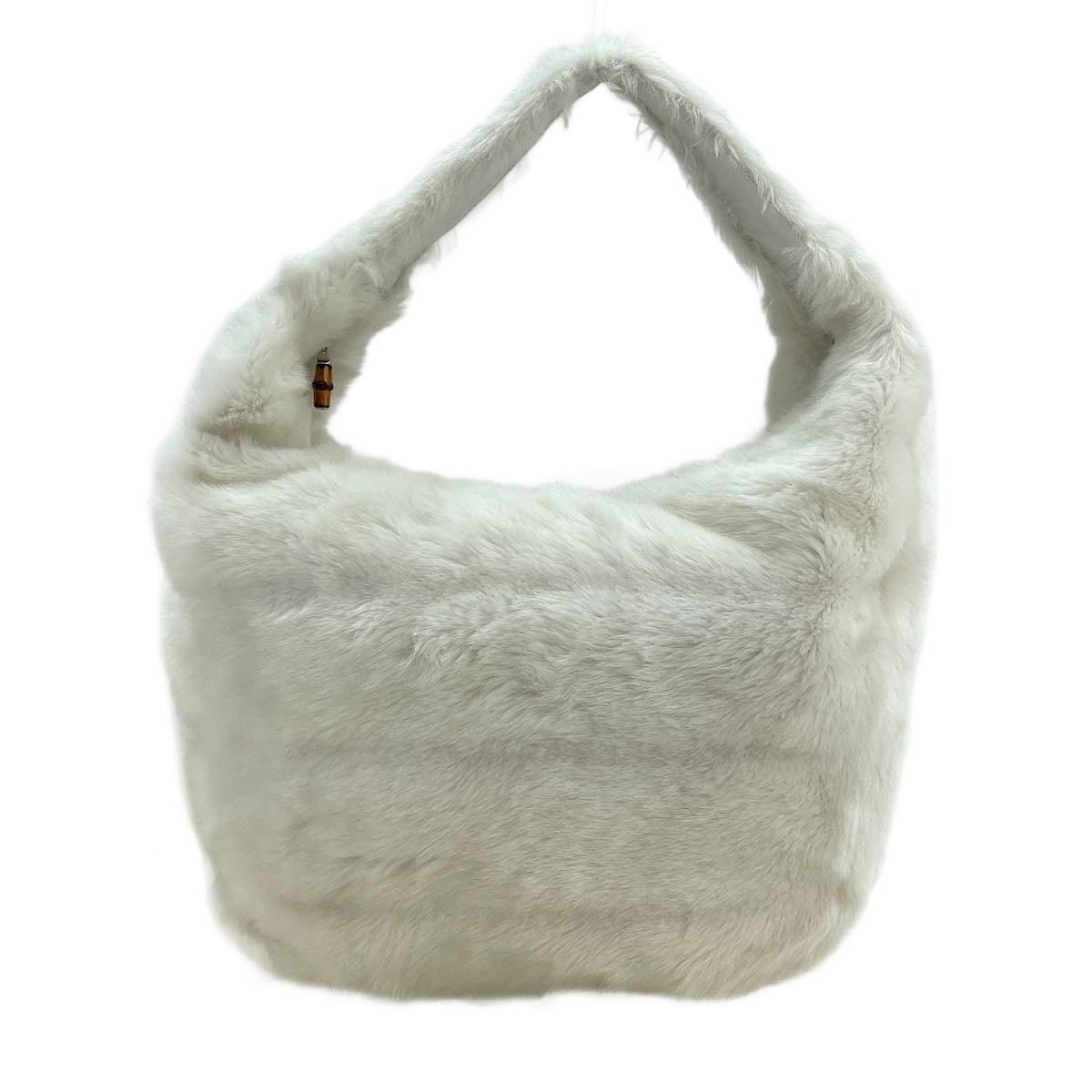 グッチ GUCCI ファー ショルダーバッグ【中古】