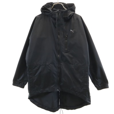 PUMA プーマ ロング マウンテンパーカー L ブラック