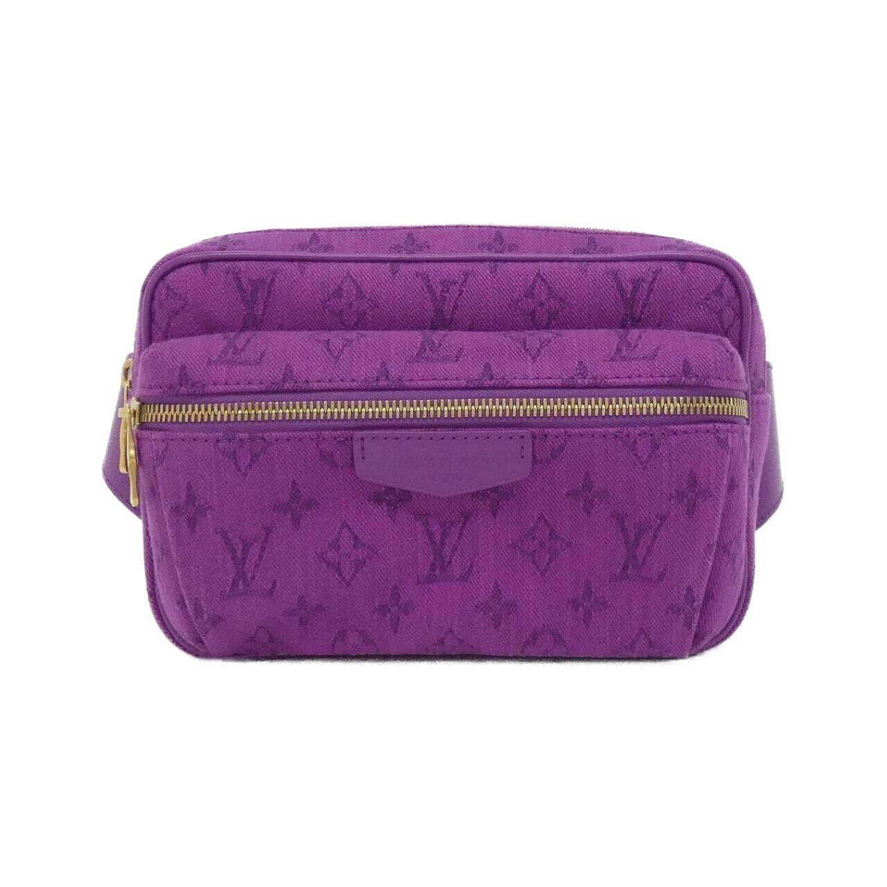 ルイヴィトン モノグラム デニム バムバッグ アウトドア M44624 ショルダーバッグ