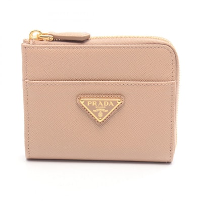 プラダ PRADA SAFFIANO TRIANG コインケース 財布 サフィアーノレザー レディース ピンク系 1ML060QHHF0236 【新品】